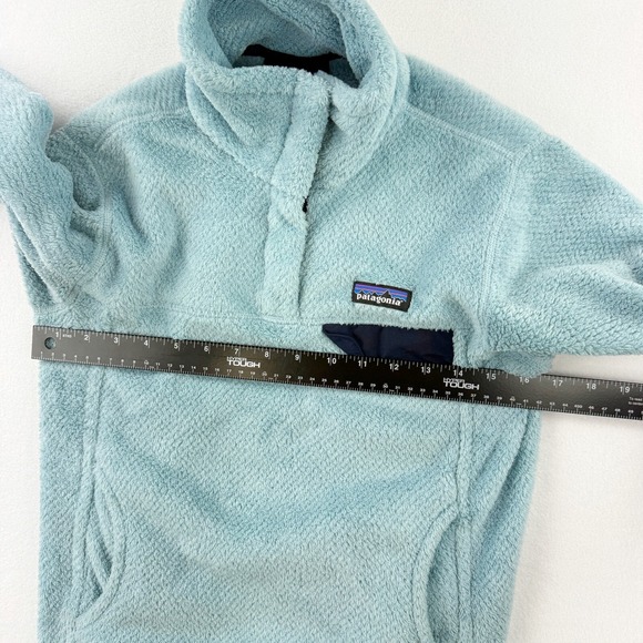 Patagonia Re-Tool Snap-T Pullover Size‎ SMALL Womens Light Blue 25442 FA17 - Picture 6 of 7